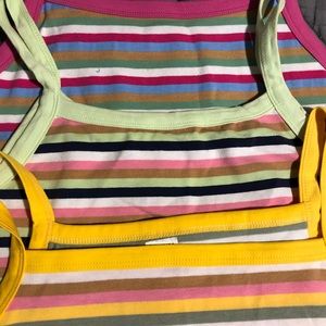 Y2K striped cami tank top (3)